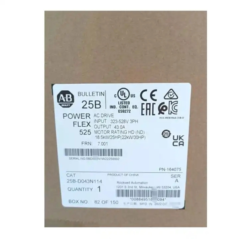 25B-D043N114 Ac Inverter Allen Bradley